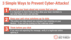 3 Ways to Prevent Cyber-Attacks