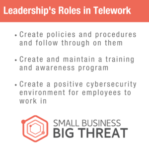 Leadership's Roles in Telework