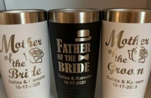 Golden Choice Wedding Mugs