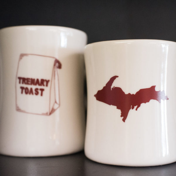Trenary Home Bakery Upper Peninsula mugs