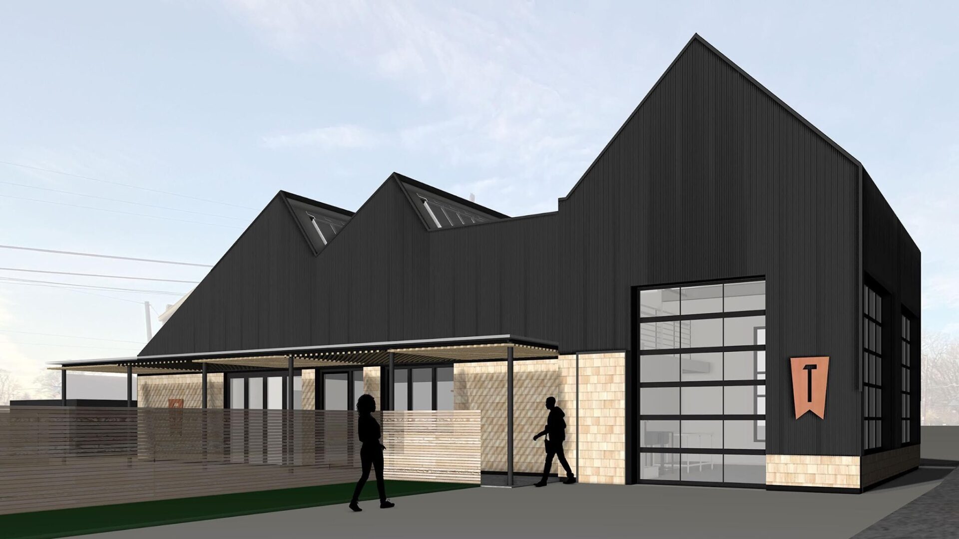 Design for the new Coppersmith Brewing Company microbrewery